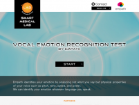 Smartmedical's new website is offering Web Empath API, which provides developers with simple access to its vocal emotion recognition technology.